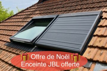 Volet roulant solaire, électrique VELUX